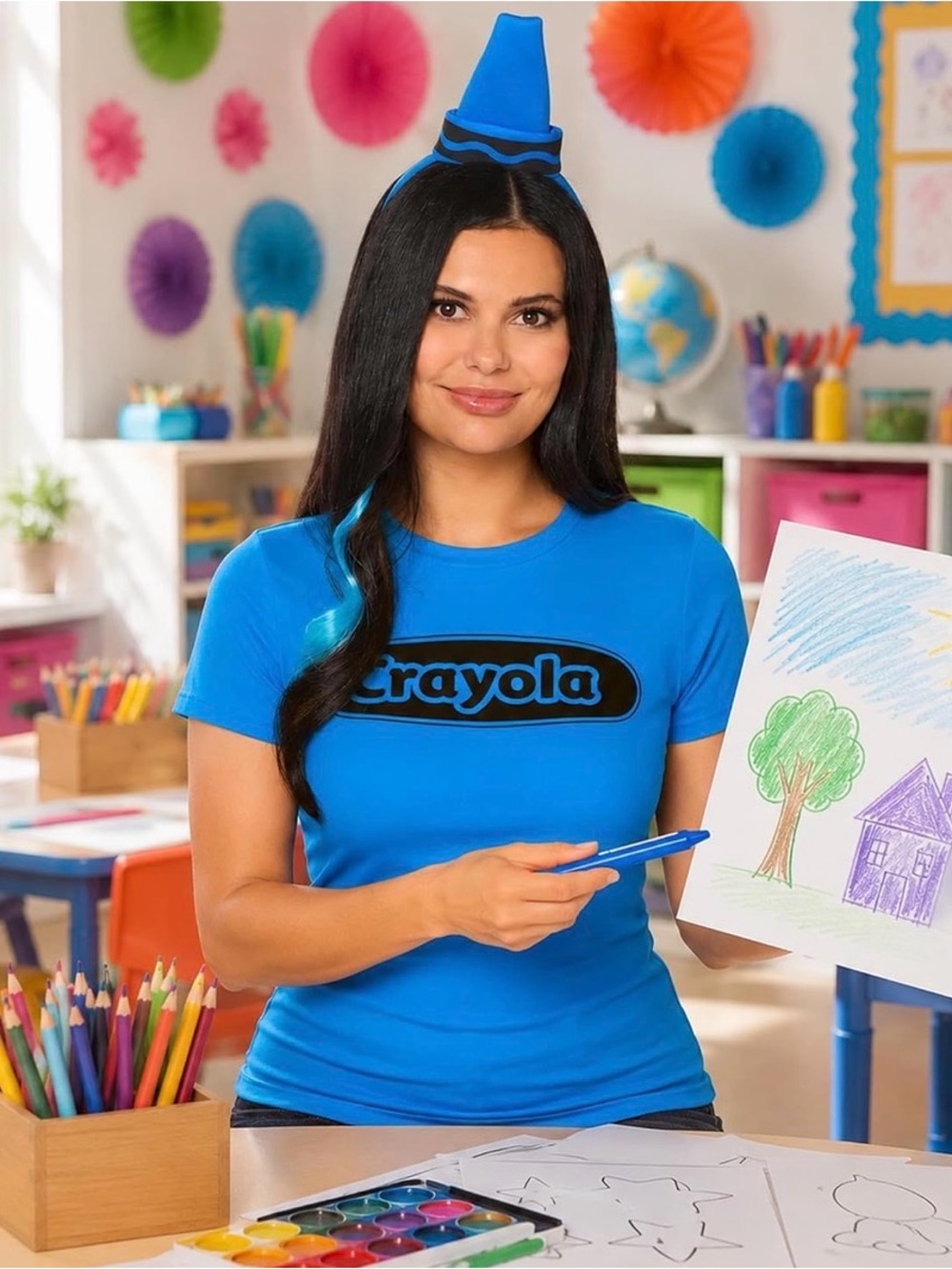 5for$10 InSpirit Designs, Crayola Blue Crayon Costume Kit
